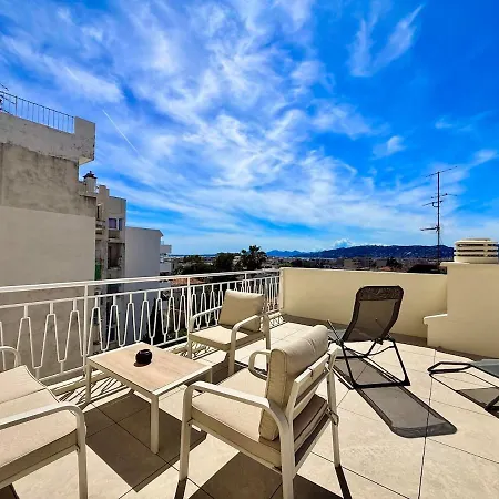 Rooftop Vue - Standing - Plages 600m Antibes